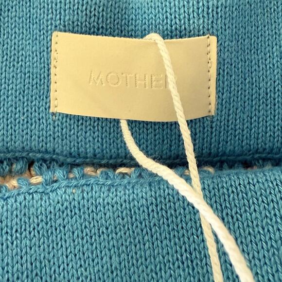 Mother Candy Stripe Cinch Tank Halter Top Fringe Midi Skirt Set size S NEW Tags - Picture 8 of 15